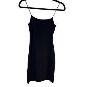 2/$30 ZARA Black Medium Spaghetti Strap Bodycon Dress